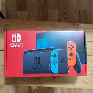 ニンテンドースイッチ(Nintendo Switch)のswitch 本体　新品未開封(家庭用ゲーム機本体)