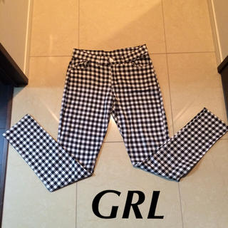 グレイル(GRL)のグレイル♡ギンガムチェック♡パンツ(カジュアルパンツ)