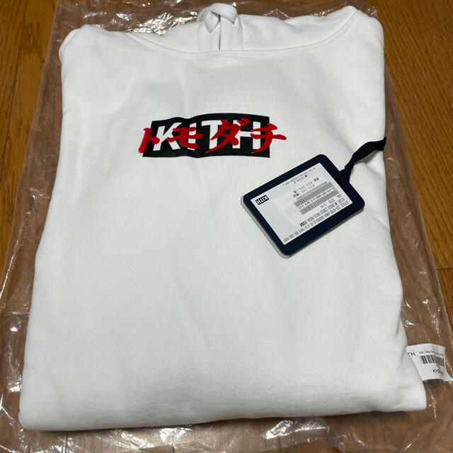 kith tokyo box logo hoodie トモダチ　パーカー　黒　L