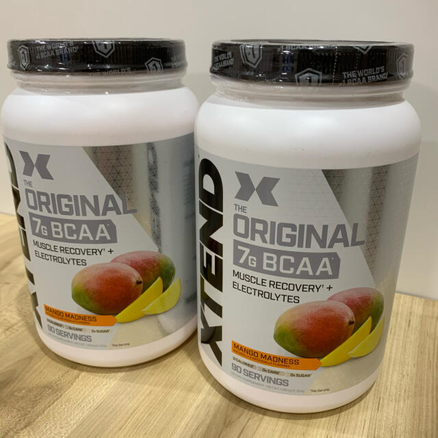 サイベーション BCAA マンゴーマッドネス 90杯分×2個プロテイン