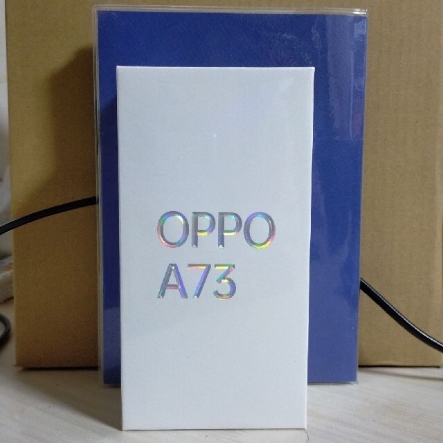 nanoSIMeSIM付属品OPPO A73 ネービーブルー　4GB 64GB　CPH2099