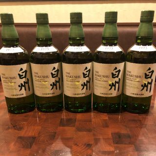 サントリー白州(5本セット)700mlの通販 by リン ブントウ|ラクマ