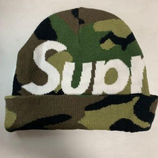 シュプリーム(Supreme)のSUPREME Big Logo Beanie(ニット帽/ビーニー)