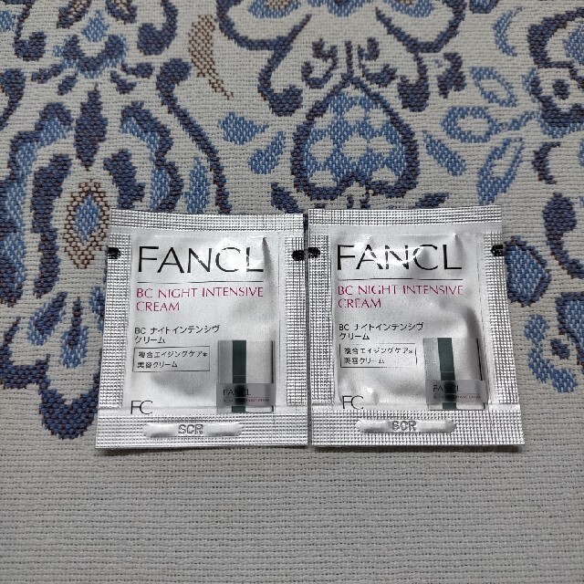 FANCL(ファンケル)のファンケルBCナイトインテンシヴクリーム二回分 コスメ/美容のスキンケア/基礎化粧品(フェイスクリーム)の商品写真