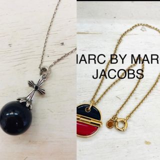 マークバイマークジェイコブス(MARC BY MARC JACOBS)のMARC BY MARC JACOBS ネックレス&十字架モチーフ ネックレス(ネックレス)