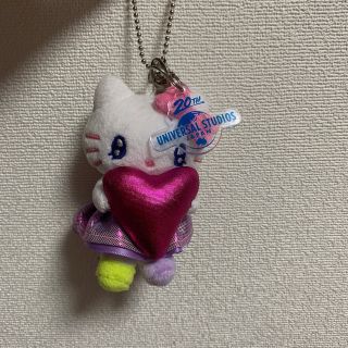USJ 限定　20周年　キティーちゃん　マスコットボールチェーン(キャラクターグッズ)