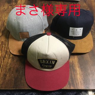 エイチアンドエム(H&M)のH&M・BRIXTON CAP 3点セット(キャップ)