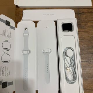 アップルウォッチ(Apple Watch)のApple Watch 6 GPS 40mm シルバー(腕時計(デジタル))