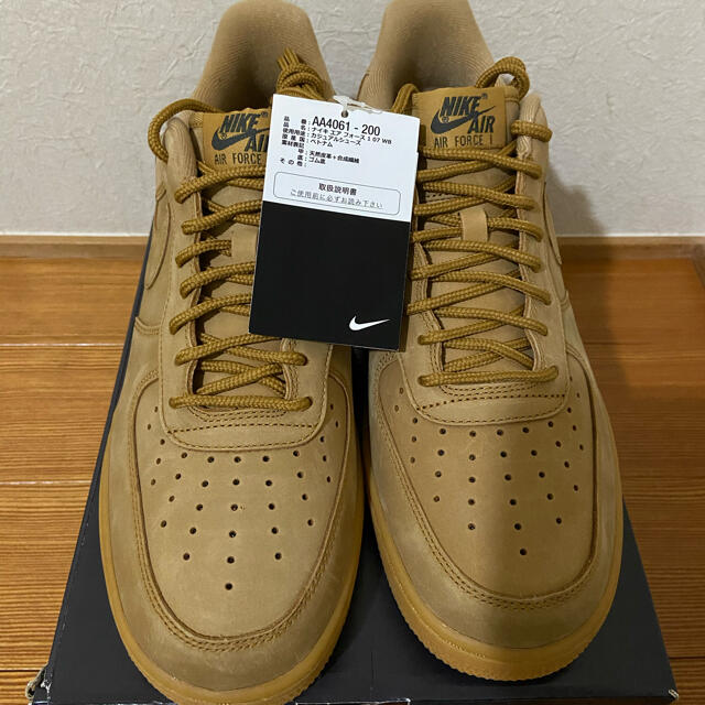 値下げ！！NIKE AIR FORCE 1 07 WB 27.5センチ　新品