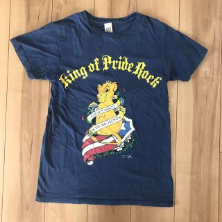 エドハーディー(Ed Hardy)のEd Hardy × DISNEY シンバ ライオンキング　Tシャツ　S(Tシャツ/カットソー(半袖/袖なし))