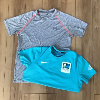 アンダーアーマー(UNDER ARMOUR)のUNDER ARMOUR NIKE ランニングTシャツ　セット(ウェア)