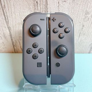 ニンテンドースイッチ(Nintendo Switch)の美品 人気カラー 廃盤グレー Switch 左右 ジョイコンJoy-Con(その他)