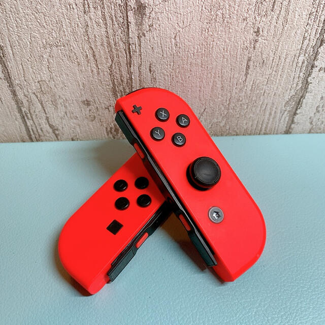 Nintendo Switch - 美品 人気カラー ネオンレッドSwitch 左右セット ...