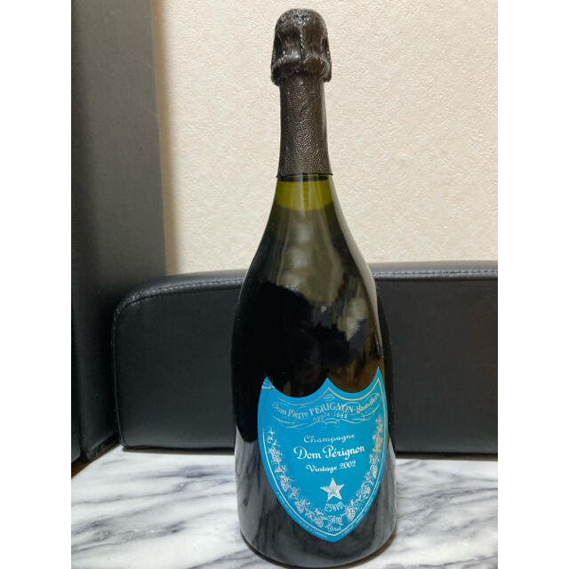 Dom Pérignon(ドンペリニヨン)のドンペリ　カラーラベル　ブルー 食品/飲料/酒の酒(シャンパン/スパークリングワイン)の商品写真