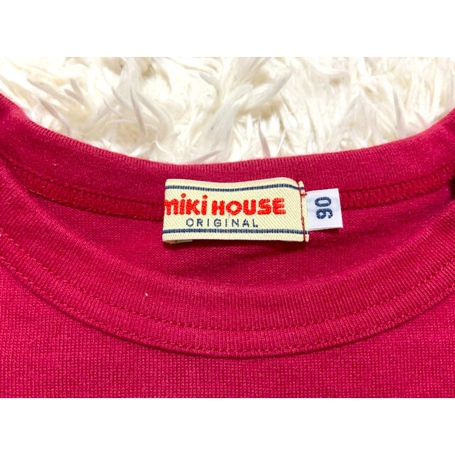 mikihouse(ミキハウス)のミキハウス　ORIGINAL  キッズ　重ね着風　長袖　Tシャツ　90 キッズ/ベビー/マタニティのキッズ服男の子用(90cm~)(Tシャツ/カットソー)の商品写真