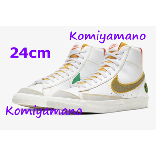 ナイキ(NIKE)の24cm NIKE ナイキ ブレーザー MID 77 Rayguns レイガンズ(スニーカー)