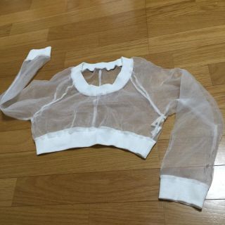 ウィゴー(WEGO)のシースルー TOPS(カットソー(長袖/七分))