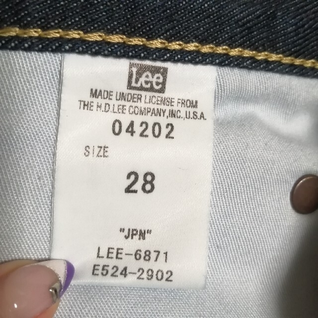 Lee(リー)の【Lee】10分丈デニムパンツ レディースのパンツ(デニム/ジーンズ)の商品写真