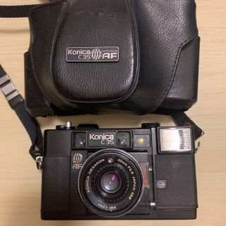 コニカミノルタ(KONICA MINOLTA)の【動作未確認】年代ものカメラ Konica C35 AF コニカ フィルムカメラ(フィルムカメラ)