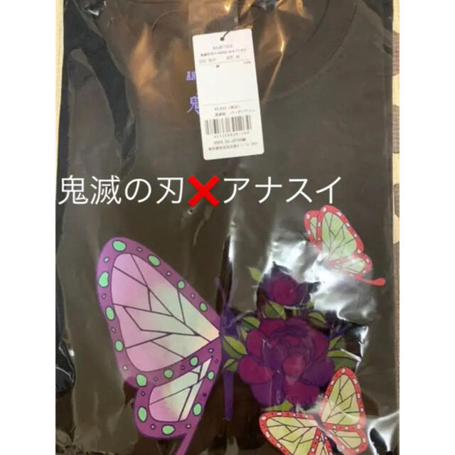 ANNA SUI(アナスイ)の鬼滅の刃　ANNA SUI ロゴ　コラボTシャツ　胡蝶姉妹　　Sサイズ レディースのトップス(Tシャツ(半袖/袖なし))の商品写真