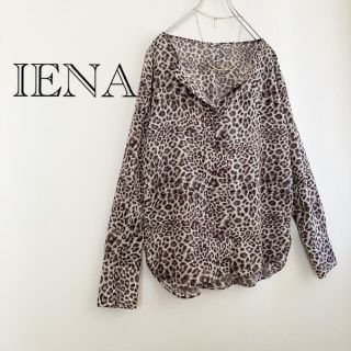 イエナ(IENA)の★イエナ★レオパードシャツ ブラウス ブラウン(シャツ/ブラウス(長袖/七分))