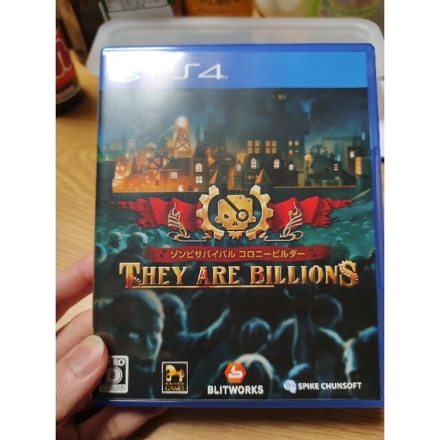 PlayStation4(プレイステーション4)の中古　ゾンビサバイバル コロニービルダー They Are Billions エンタメ/ホビーのゲームソフト/ゲーム機本体(家庭用ゲームソフト)の商品写真