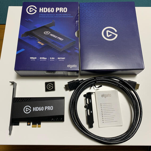 Elgato HD60 Pro キャプチャーボード 美品PC/タブレット