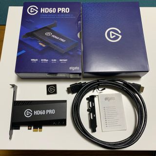 Elgato HD60 Pro キャプチャーボード 美品(PC周辺機器)