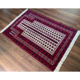 バルーチ族 トライバルラグ ペルシャ絨毯 165×114cm-