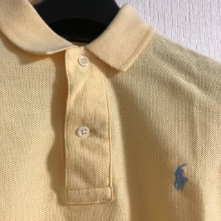 ポロラルフローレン(POLO RALPH LAUREN)のポロ　バイ　ラルフローレン ポロシャツ　長袖 イエロー(ポロシャツ)