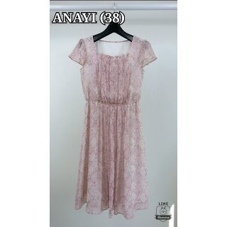 アナイ(ANAYI)の美品♪(38) アナイ ANAYI  ワンピース(ひざ丈ワンピース)