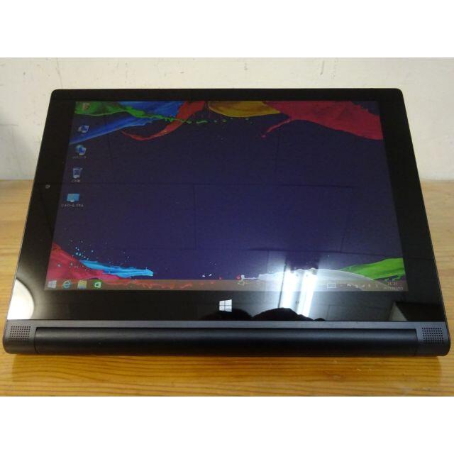 160万画素背面レノボー ノートパソコン YOGA Tablet 2-1051F/美品