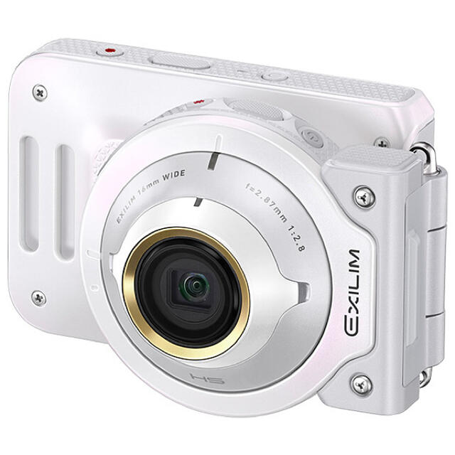 CASIO(カシオ)のEX-FR100L WE スマホ/家電/カメラのカメラ(コンパクトデジタルカメラ)の商品写真
