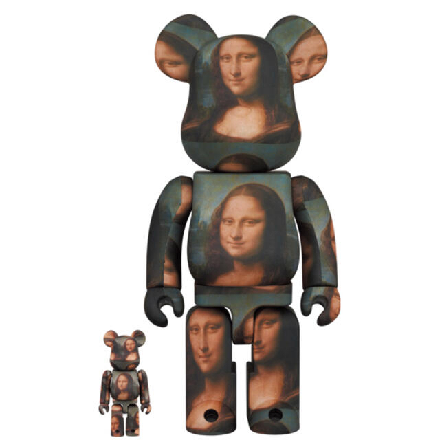 MEDICOM TOY(メディコムトイ)のBE@RBRICK Mona Lisa 100%&400% 新品未使用 エンタメ/ホビーのフィギュア(その他)の商品写真