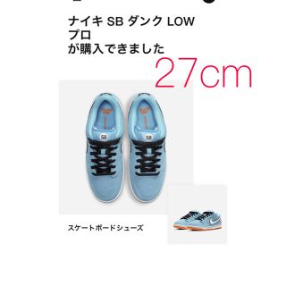 ナイキ(NIKE)のNike SB Dunk Low  Gulf  58 ナイキ ダンク　(スニーカー)