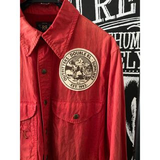 ダブルアールエル(RRL)の名作レア RRL WHITELOCK JACKET ハンティングジャケット 赤(ミリタリージャケット)