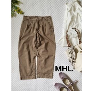 マーガレットハウエル(MARGARET HOWELL)のMHL.  マーガレットハウエル  クロップドパンツ  八分丈  九分丈(クロップドパンツ)