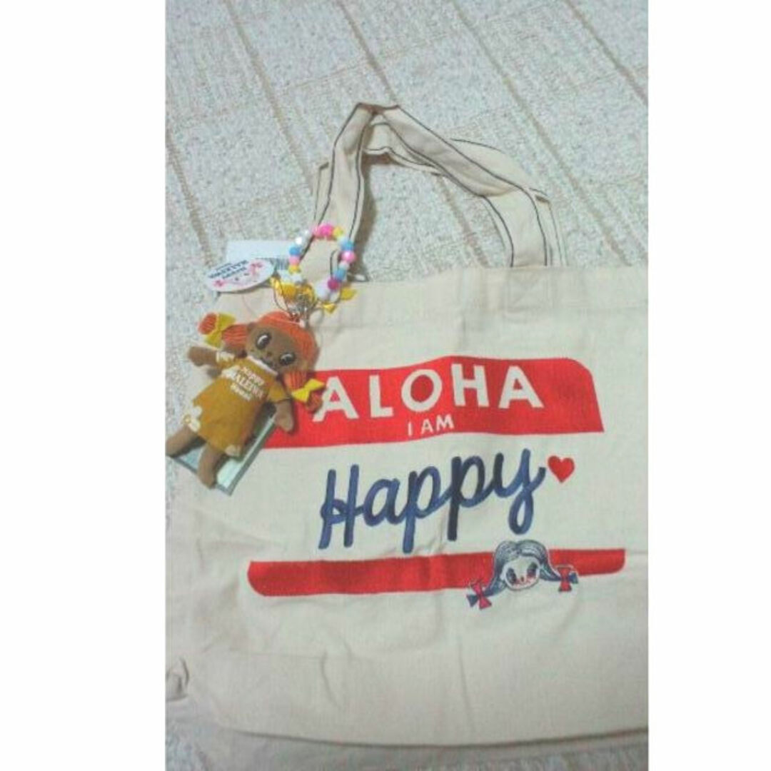 HALEIWA(ハレイワ)のHappy Haleiwa ハッピーハレイワ　トートバッグ　チャーム　ハワイ レディースのバッグ(トートバッグ)の商品写真