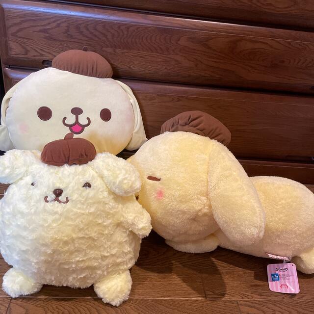 ポムポムプリン ぬいぐるみ3点セット