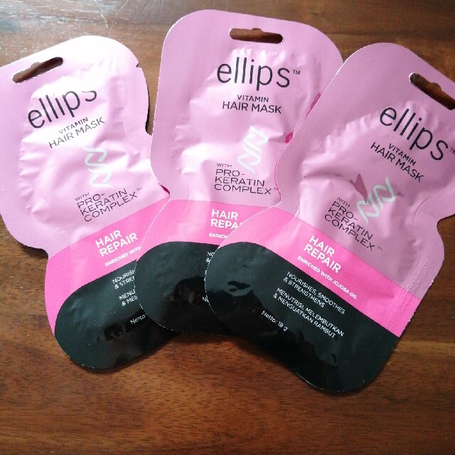 ellips(エリップス)のエリップス　ヘアマスク×5個 コスメ/美容のヘアケア/スタイリング(ヘアパック/ヘアマスク)の商品写真