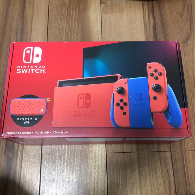 任天堂スイッチ本体 Nintendo Switch マリオ レッドブルー セット