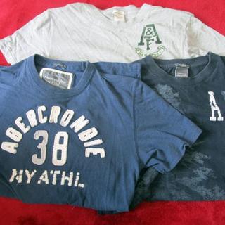 アバクロンビーアンドフィッチ(Abercrombie&Fitch)のAbercrombie & Fitch アバクロTシャツ3枚セット(Tシャツ/カットソー(半袖/袖なし))