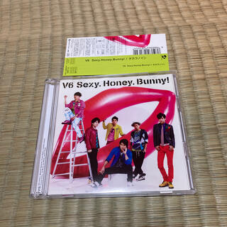 ブイシックス(V6)のV6 Sexy.Honey.Bunny!  初回盤　Honey盤　DVD付(ポップス/ロック(邦楽))
