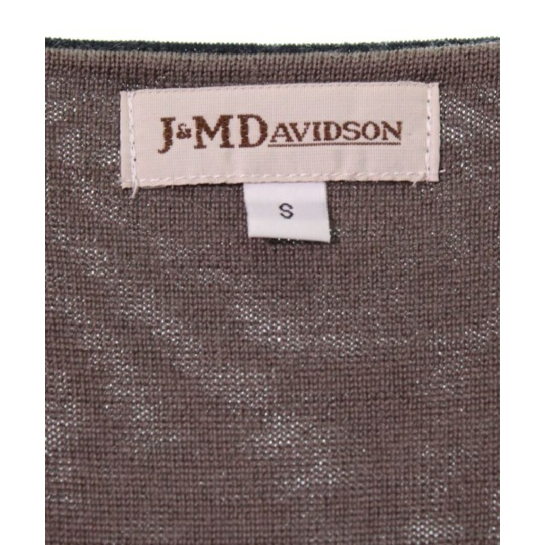 J&M DAVIDSON(ジェイアンドエムデヴィッドソン)のJ&M DAVIDSON ワンピース S グレーベージュx黒 【古着】【中古】 レディースのワンピース(ひざ丈ワンピース)の商品写真