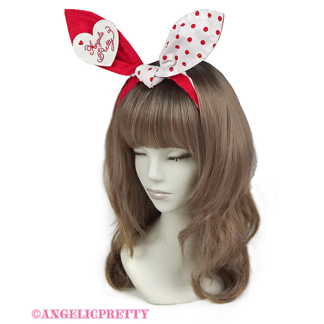 Angelic Pretty(アンジェリックプリティー)のAngelic Pretty Milkshakeヘアバンド(小水玉) レディースのヘアアクセサリー(ヘアバンド)の商品写真