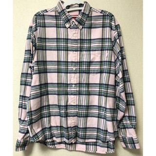 シュプリーム(Supreme)のSupreme Tartan Flannel Shirt Pink M 美品(シャツ)