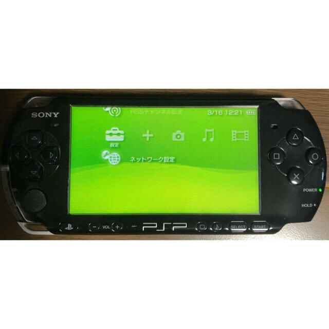 PlayStation Portable(プレイステーションポータブル)のPSP3000 エンタメ/ホビーのゲームソフト/ゲーム機本体(携帯用ゲーム機本体)の商品写真
