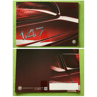 アルファロメオ(Alfa Romeo)の貴重　アルファロメオ 147 保存版　カタログ(カタログ/マニュアル)