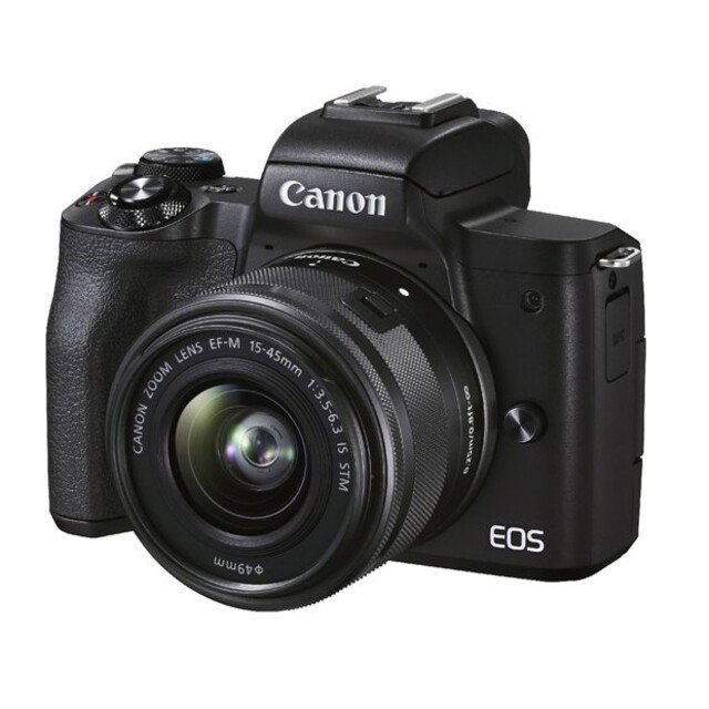 【35％OFF】 【新品・未開封】Canon - Canon EOS ダブルレンズキット M2 Kiss ミラーレス一眼