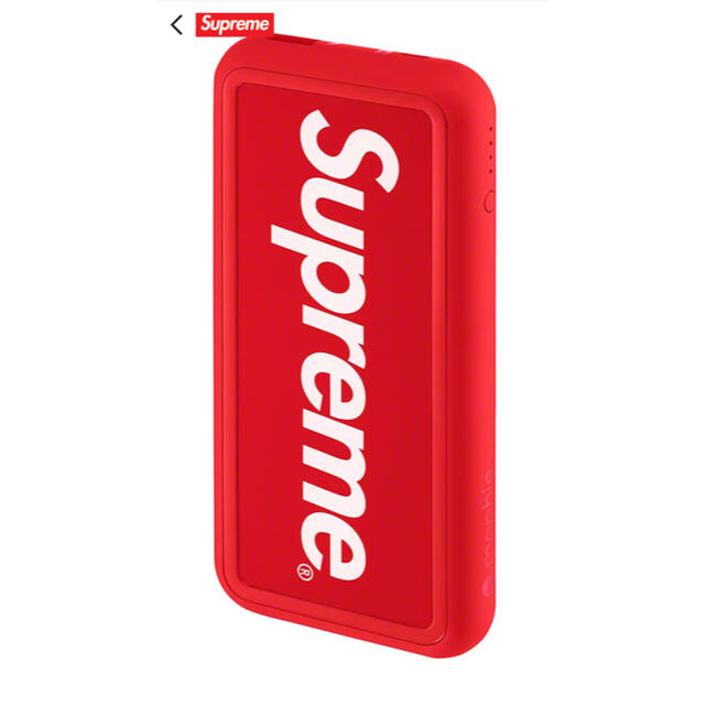 supreme シュプリーム mobilebattery モバイルバッテリー